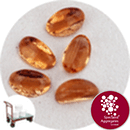 Glass Stones - Apricot Pink - Click & Collect